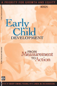 Image of EBOOK-Early Child Development From Measurement to Action