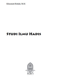 Image of EBOOK-Studi Ilmu Hadis