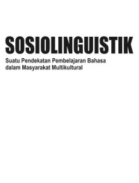 Image of EBOOK-Sosiolinguistik